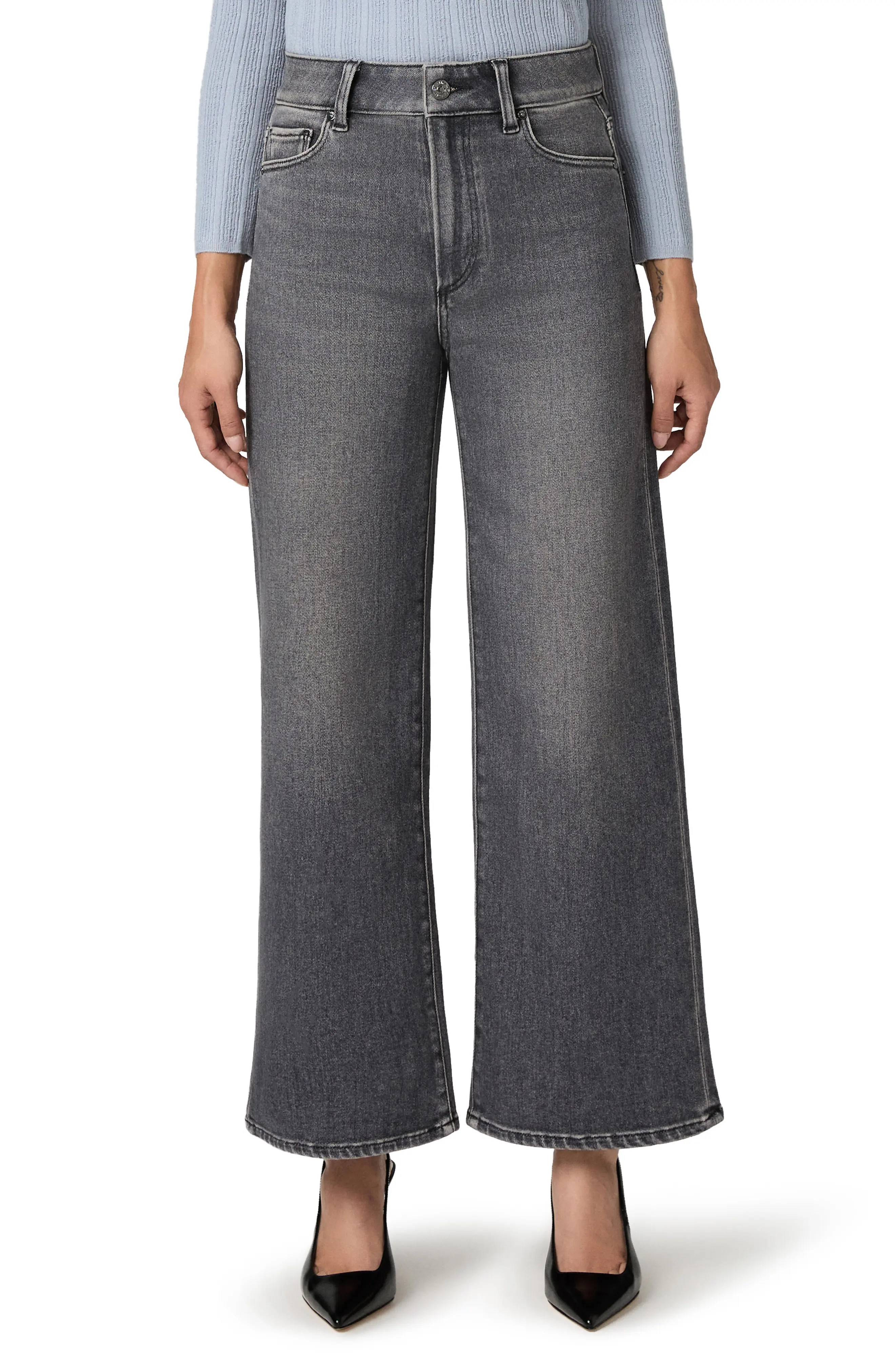 PAIGE Anessa High Waist Wide Leg Jeans (Women) | Nordstrom | Nordstrom