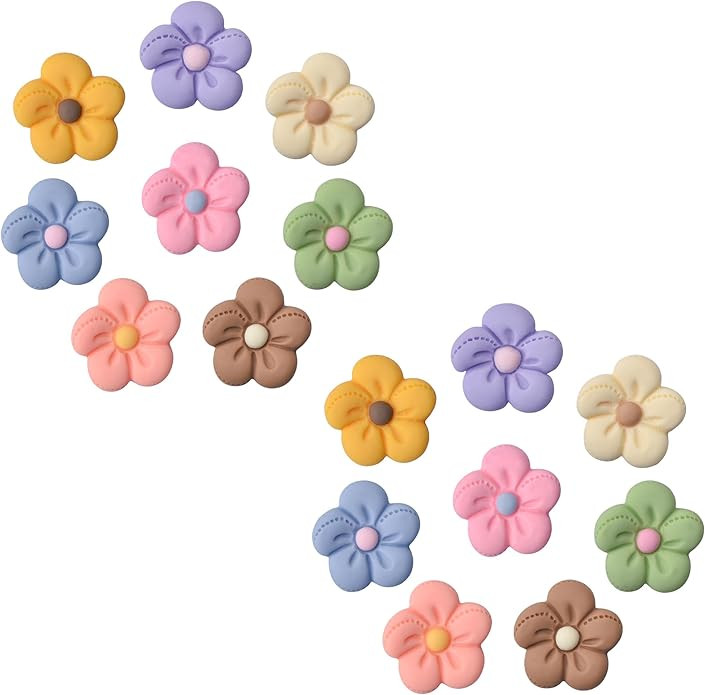 Flower Shoe Charms for Girls Women Kids party Favor Gifts | Amazon (US)