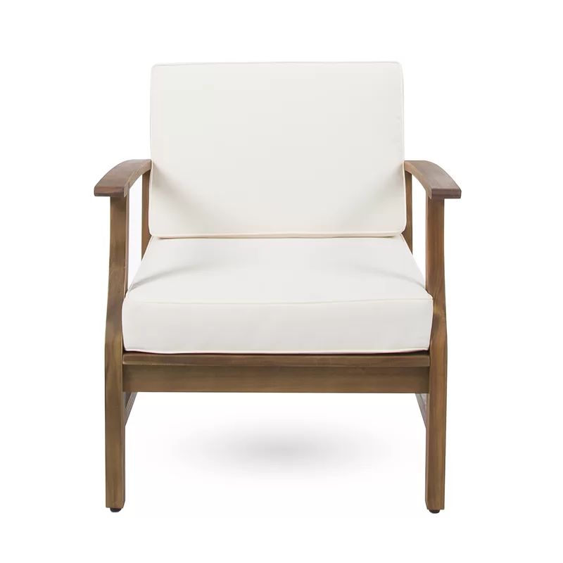 Joetta Patio Chair with Cushions (Set of 2) | Wayfair Professional