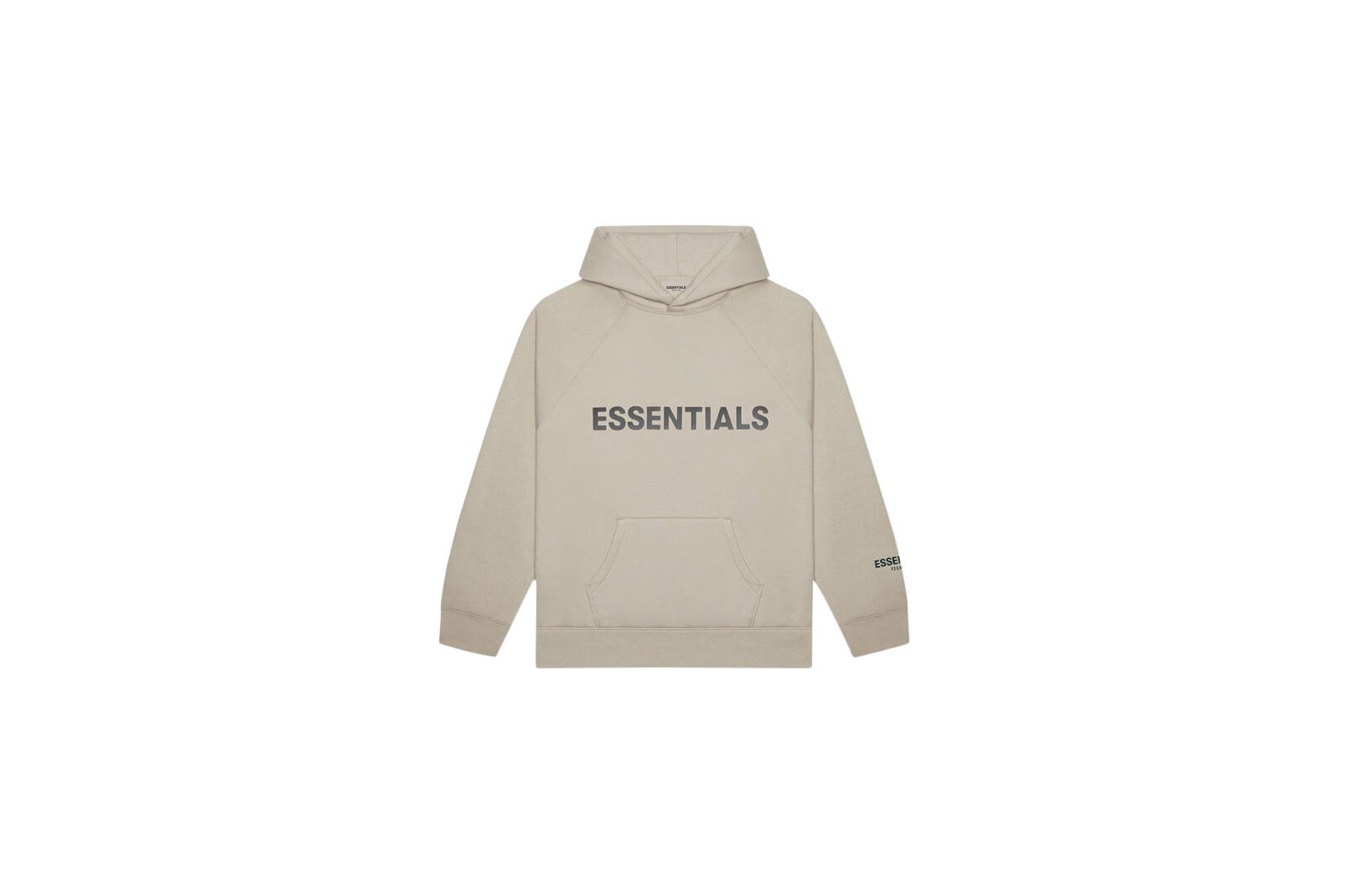 FEAR OF GOD ESSENTIALS 3D Silicon Applique Pullover Hoodie String | StockX