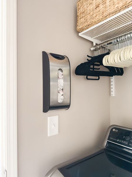WAY DAY is here and all storage and organization is up to 55% off and ships for free! This store bag dispenser is a real game changer and fits perfectly on my laundry room wall. It will also fit inside a closet or can be affixed inside a cabinet door. home organization home storage grocery bag storage kitchen storage solution cabinet organization closet organization 

#LTKsalealert #LTKhome #LTKfindsunder50