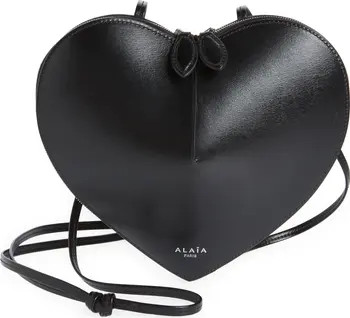 Alaïa Le Coeur Leather Crossbody Bag | Nordstrom | Nordstrom