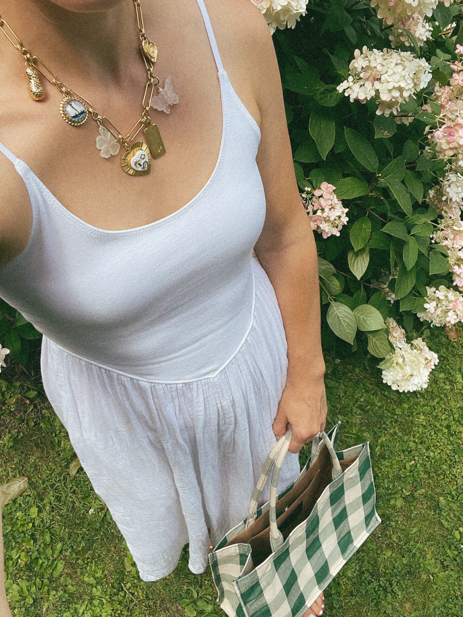 Farmers’ Market fit 🌞 

Charm necklace, sun dress, drop waist dress, slide sandals, summer outfit, ootd 

#LTKFindsUnder100 #LTKSeasonal #LTKShoeCrush