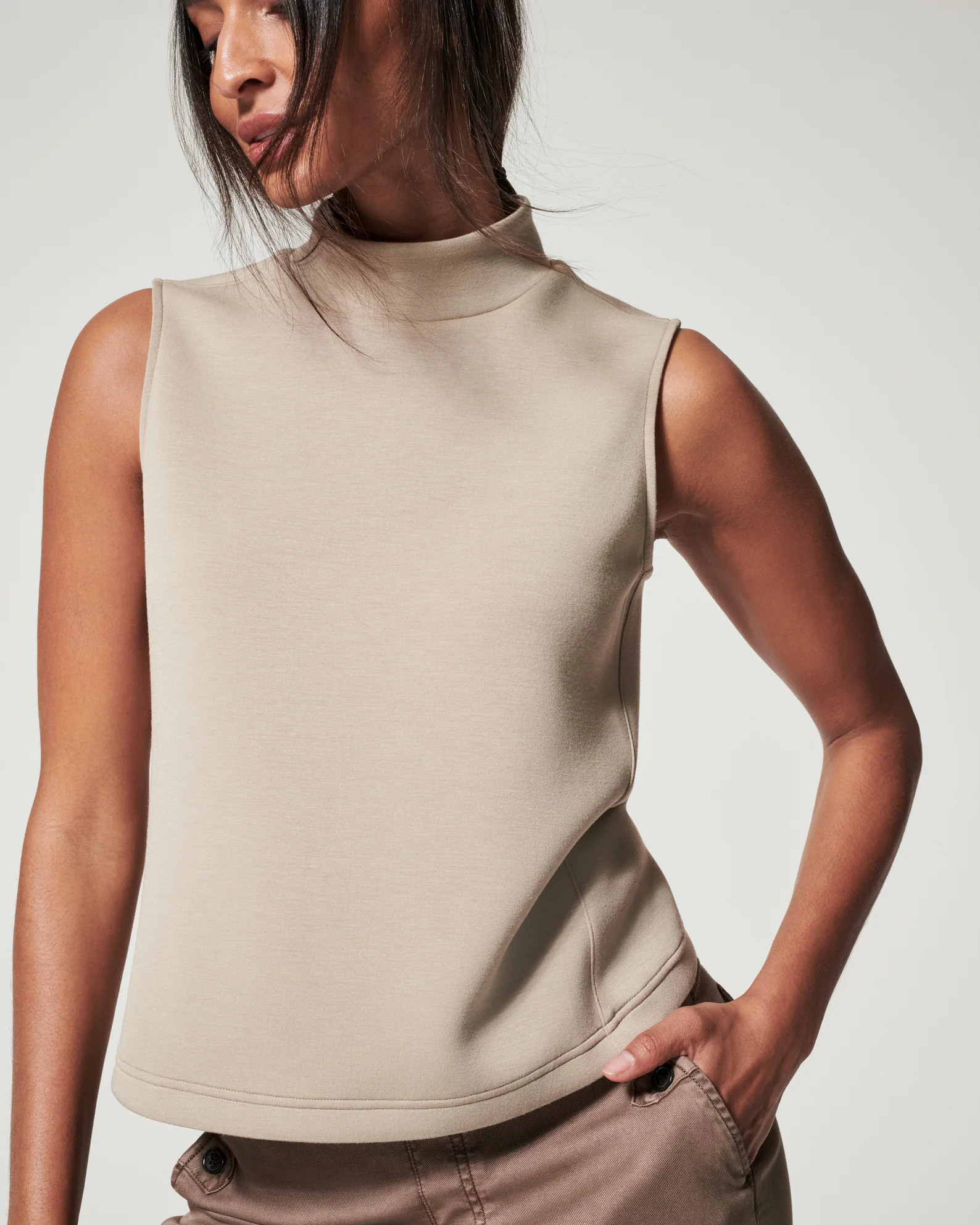 AirEssentials Mock Neck Top | Spanx