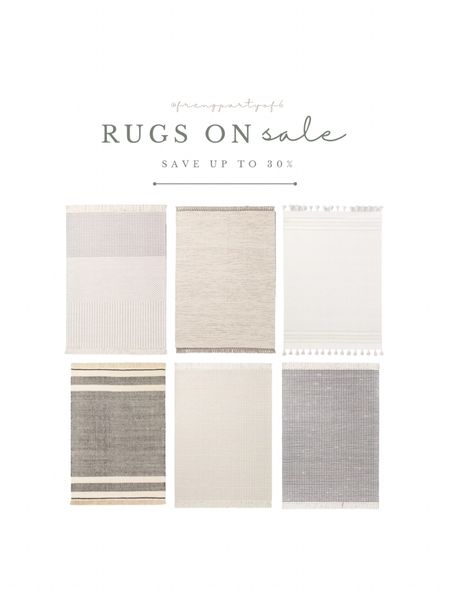 Save up to 30% on Hearth & Hand Magnolia rugs. Most of these are jute or flat woven rugs. Lots of sizes available !

#LTKhome #LTKFind #LTKsalealert