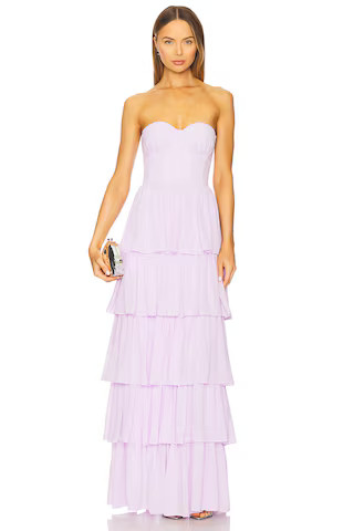 Hattie Gown in Light Purple | Revolve Clothing (Global)