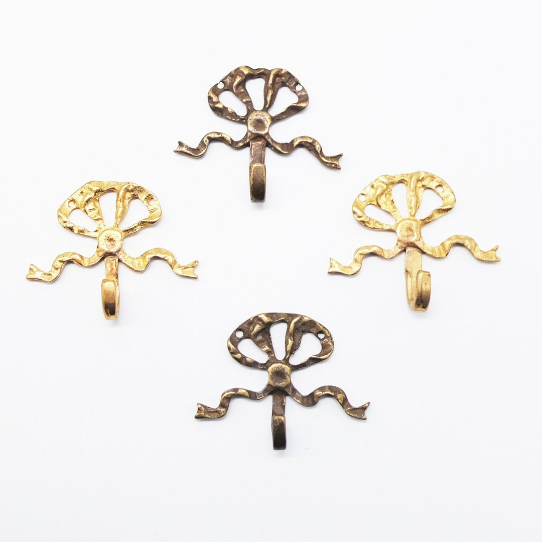 Set of 2 Vintage Bow Hanger for Your Photo Frames or Pictures, Frame Hanger, Vintage Frame - Etsy | Etsy (US)