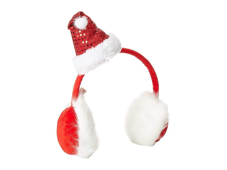 Collection XIIX Santa Hat Earmuffs (Red) Caps | Zappos