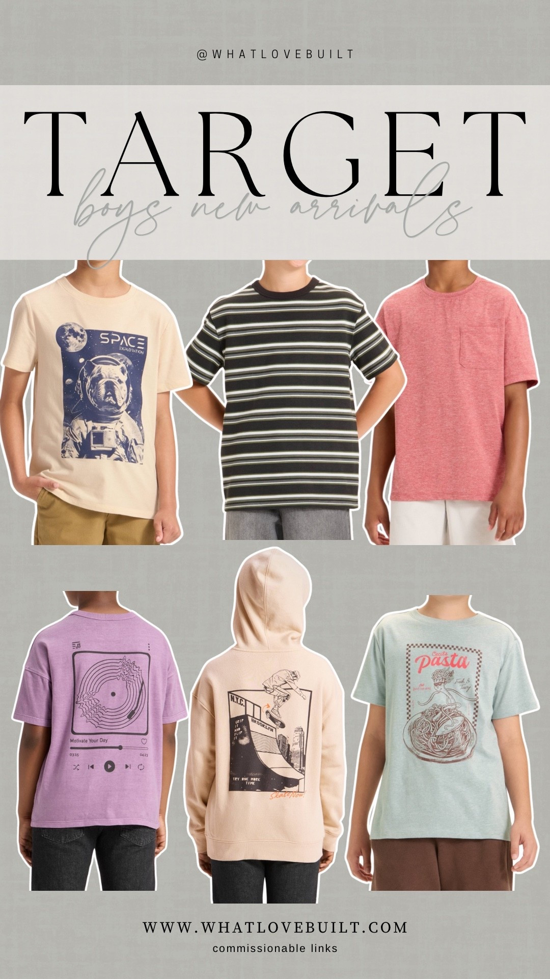 Target Boys New Arrivals 

#target #boys #backtoschool #kids #schoolshopping #targetkids #boy #tshirt #graphictee 

#LTKFamily #LTKFindsUnder50 #LTKKids