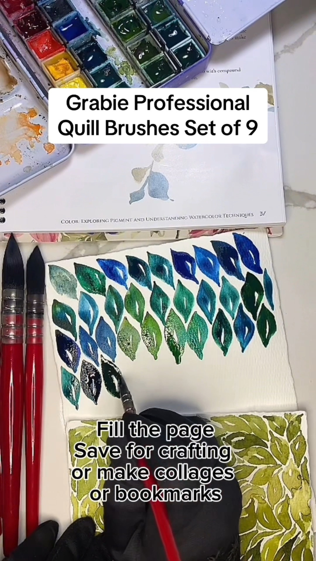 Painting in repetition is a great way to build technique and get to your your paints! These 2 color leaves are an easy beginner lesson you can do right now! Watercolor is about expression and going with the flow #mindfulness #painting #art #artist #brush #paint #watercolor #tutorial #walkthrough #howto #fliptips #meditation #breathwork #foryou

#LTKHome #LTKGiftGuide #LTKFindsUnder50