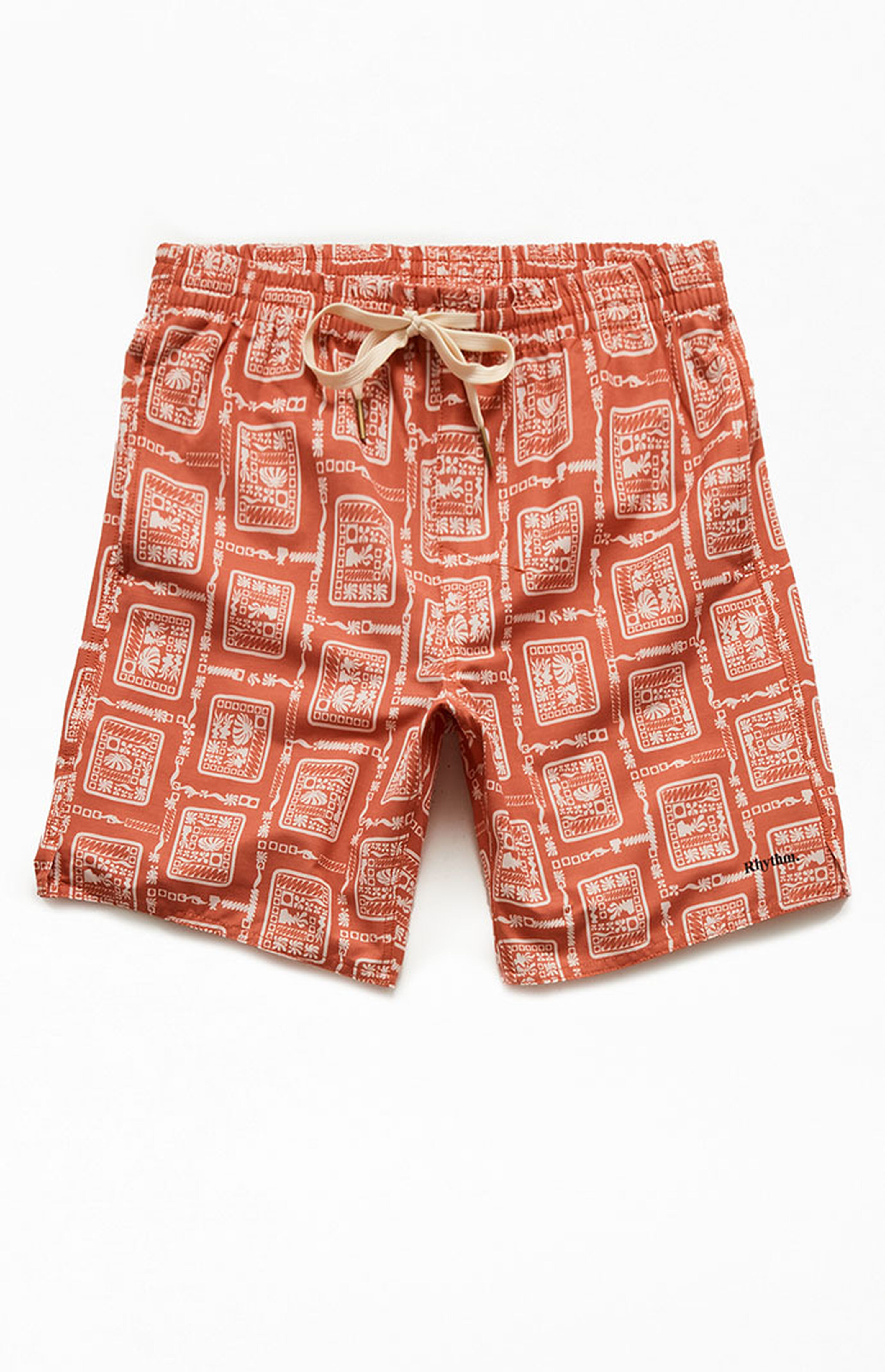 Rhythm Eco Stamp 17" Swim Trunks | PacSun