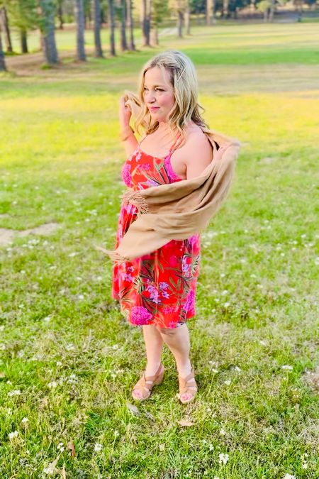 This STRAPPY dress is the perfect resort wear outfit. Pair with a pashmina for cooler nights.
#resortwear #traveloutfit #cruiseoutfit

#LTKover40 #LTKSeasonal #LTKtravel