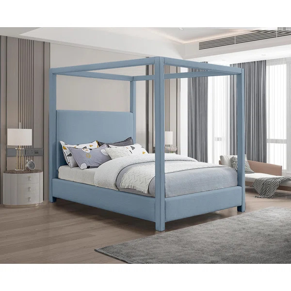 Upholstered Canopy Bed | Wayfair North America