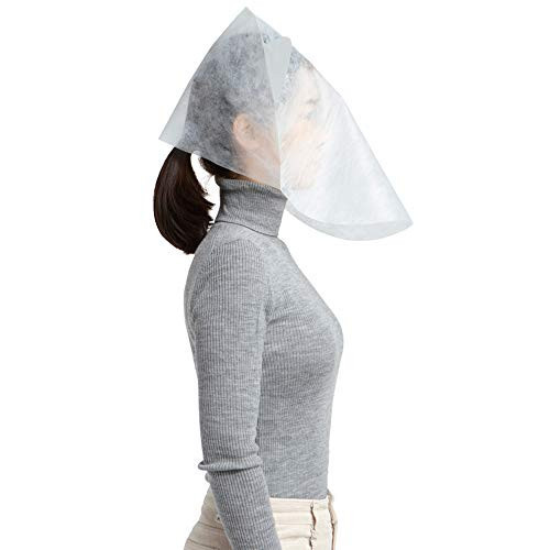The Bbosong Lab Disposable Makeup Protector Hood 10pcs/This face cover prevents makeup stain while changing clothes Disposable Makeup Protector Disposable Cosmetic Mask Disposable Makeup Protector | Amazon (US)