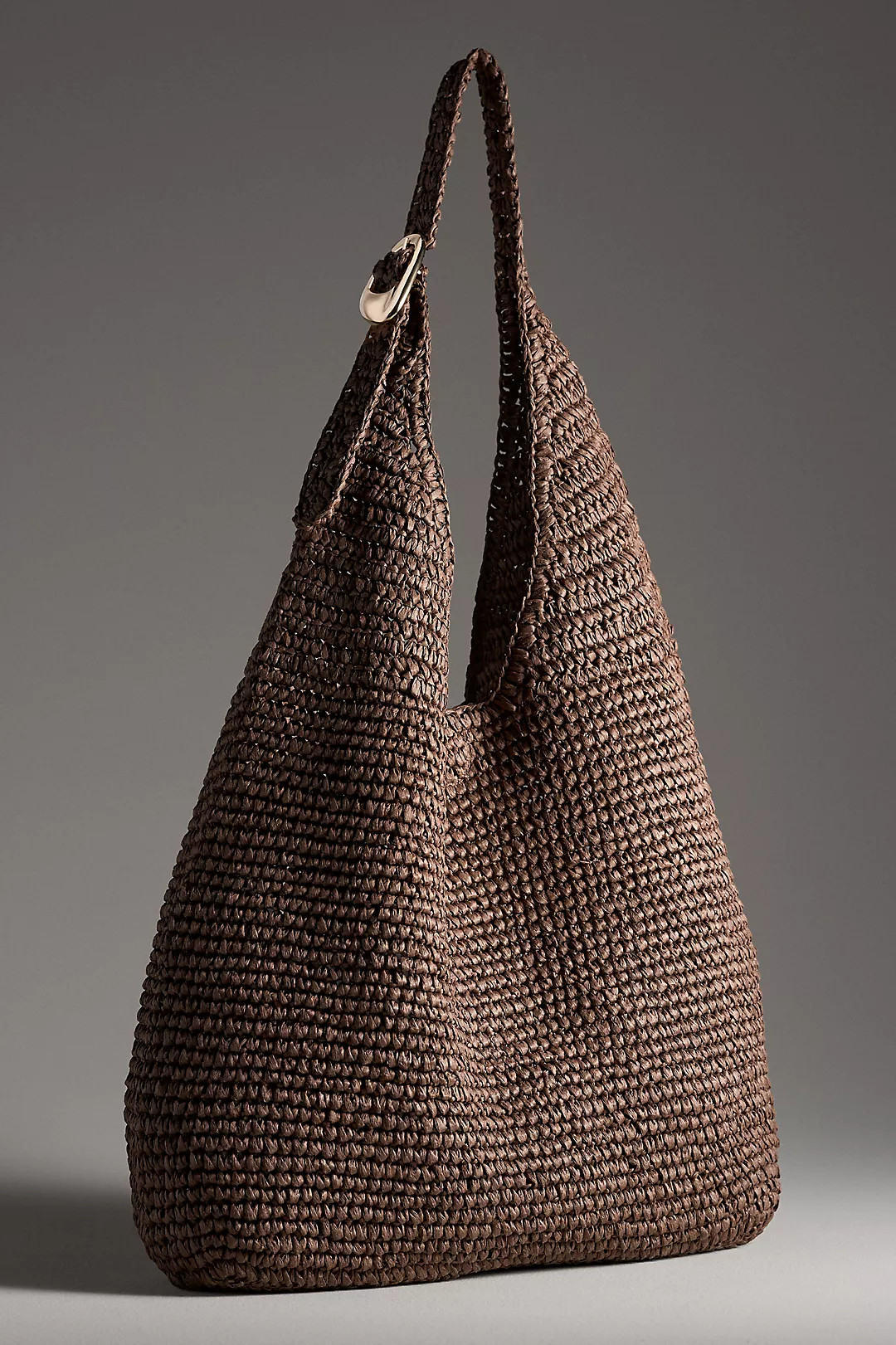 The Love Knot Slouchy Bag: Raffia Buckle Edition | Anthropologie (US)