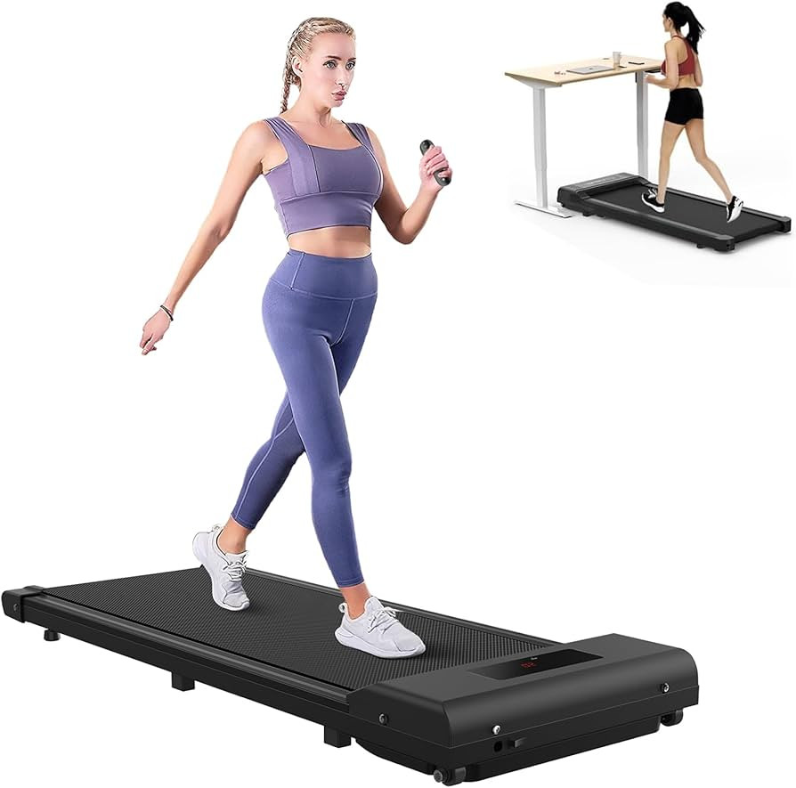 Dskeuzeew Treadmills for Home,Walking Pad Treadmill,2.5HP under desk treadmill with 1-10km/h Spee... | Amazon (UK)