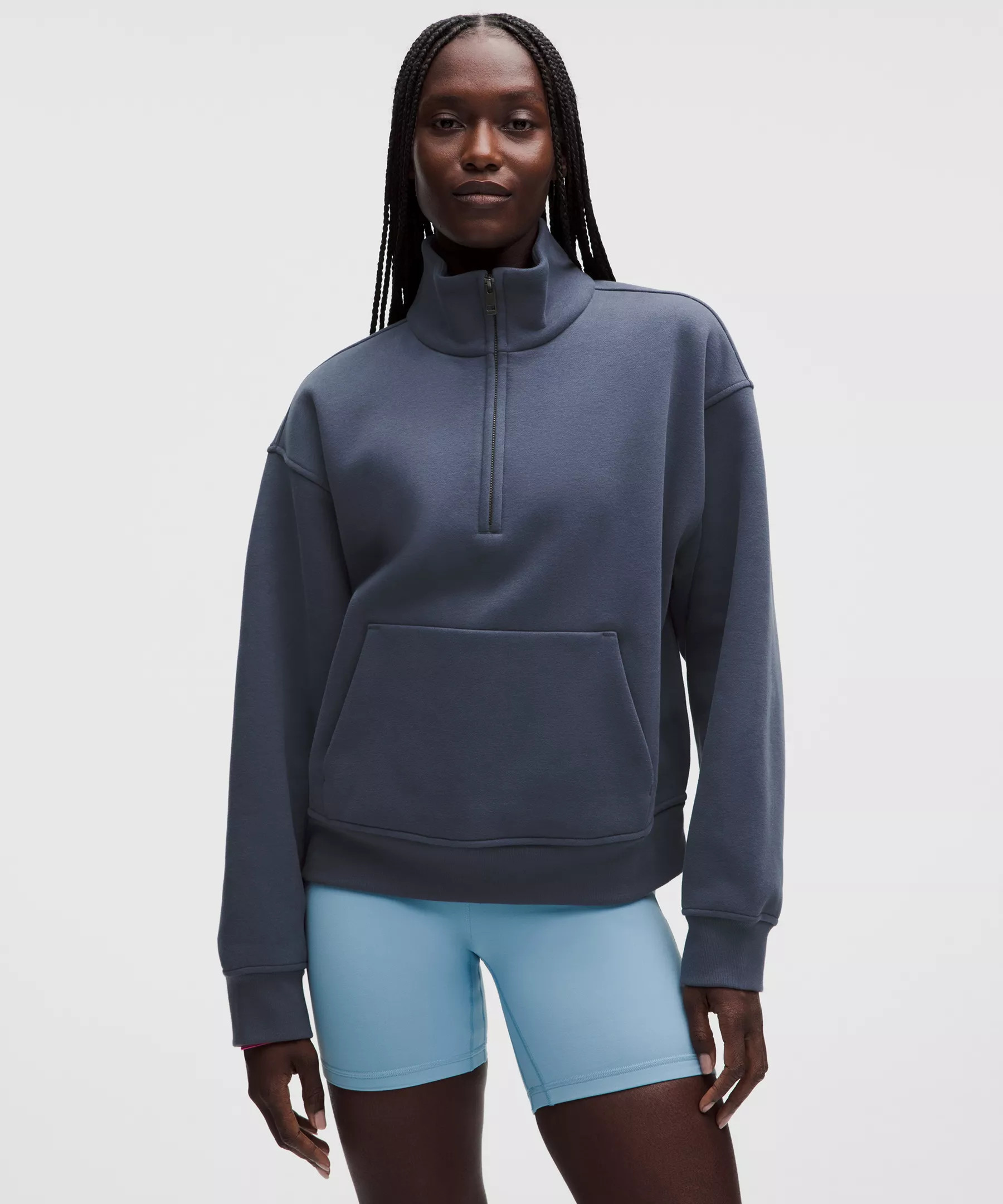 Women's Steady State SuperLoft Funnel-Neck Half Zip | Lululemon (US)