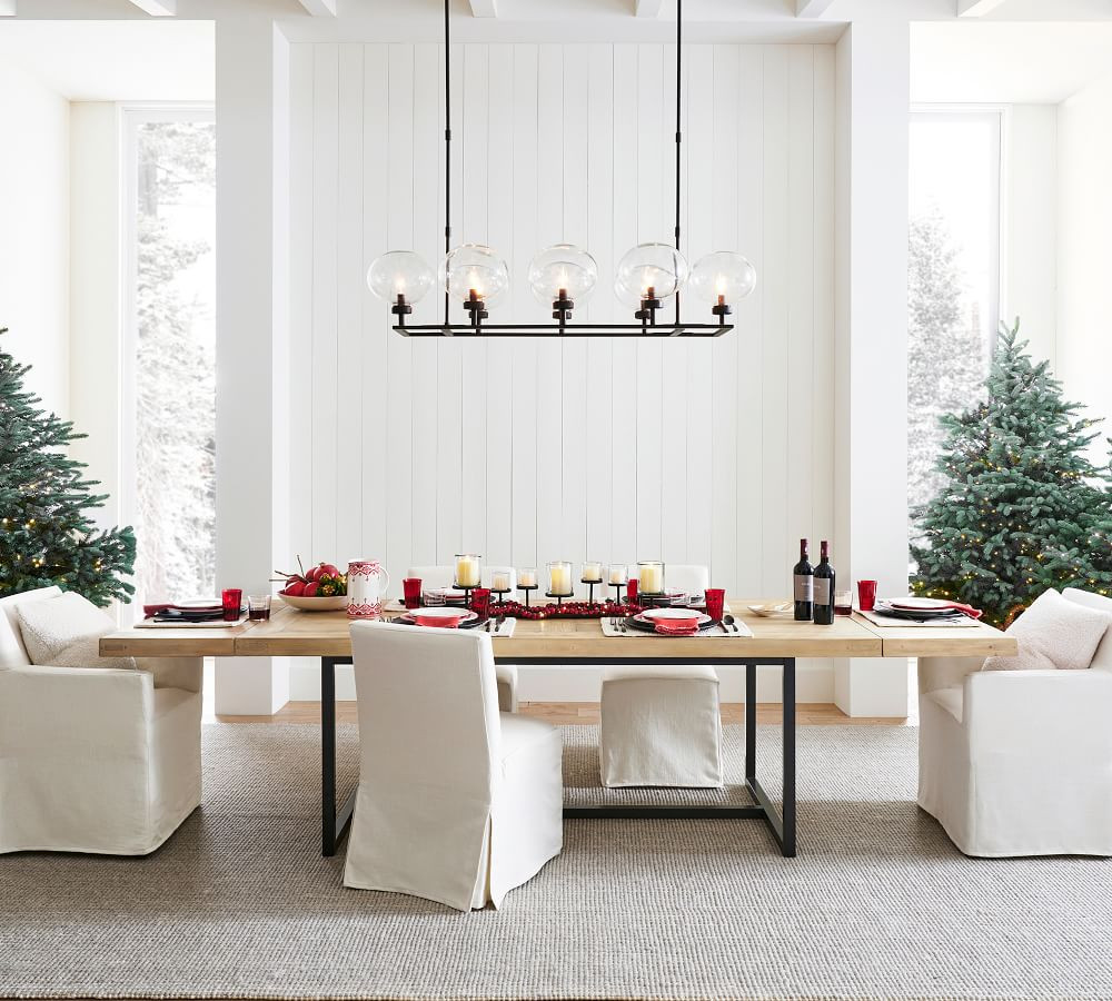 Malcolm Extending Dining Table | Pottery Barn (US)