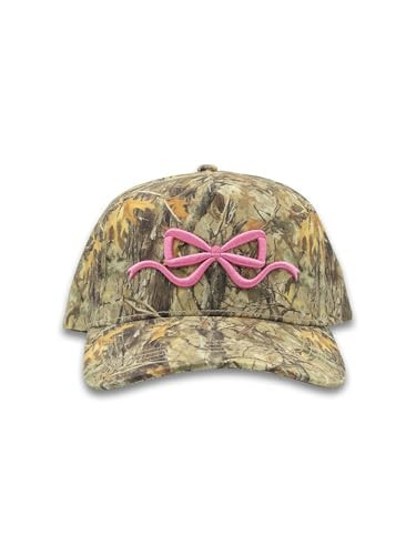 Simply Southern Womens Camo with Pink Bow Fashion Trucker Baseball Hat | Amazon (US)