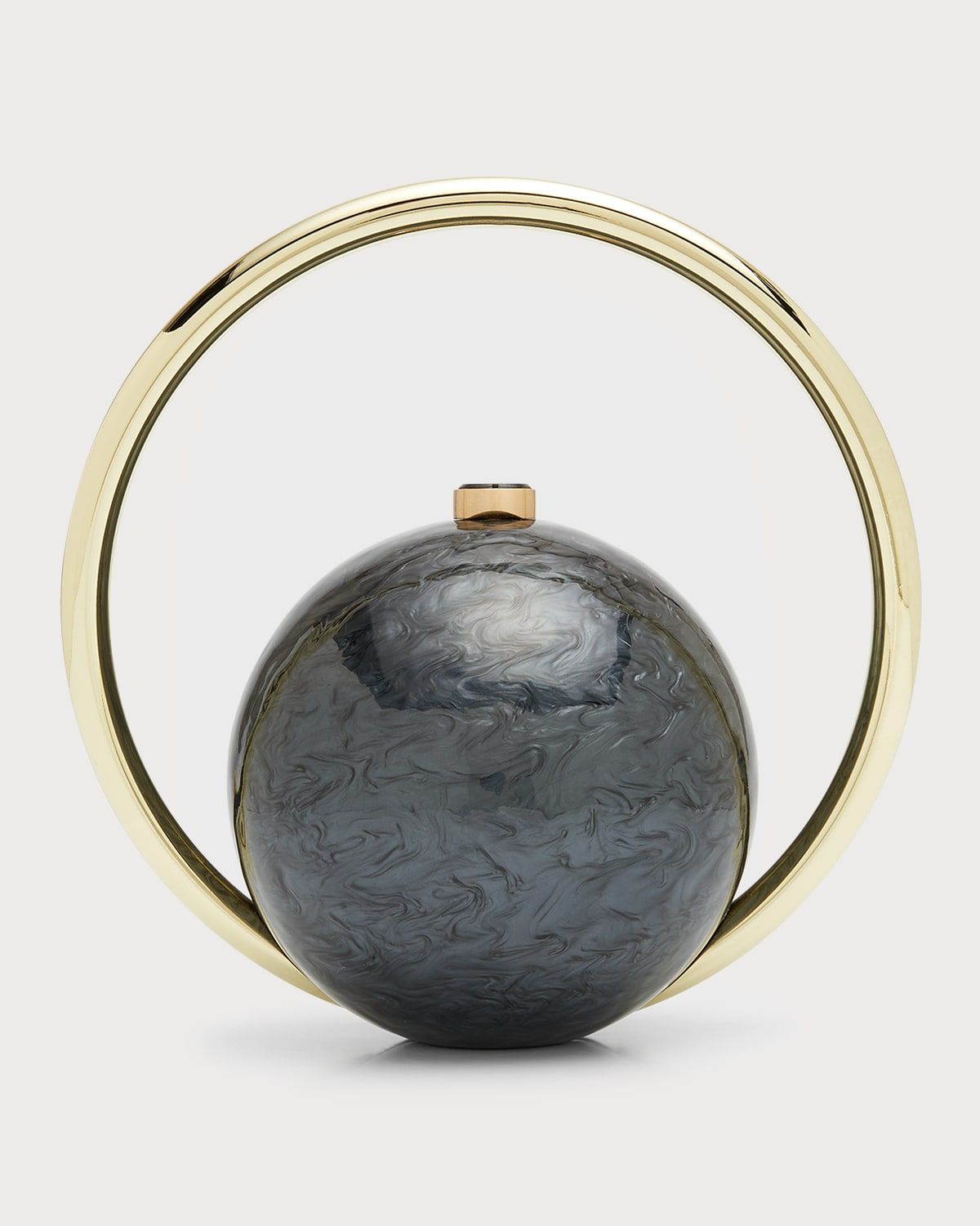 Mina Metal Sphere Top-Handle Bag | Neiman Marcus