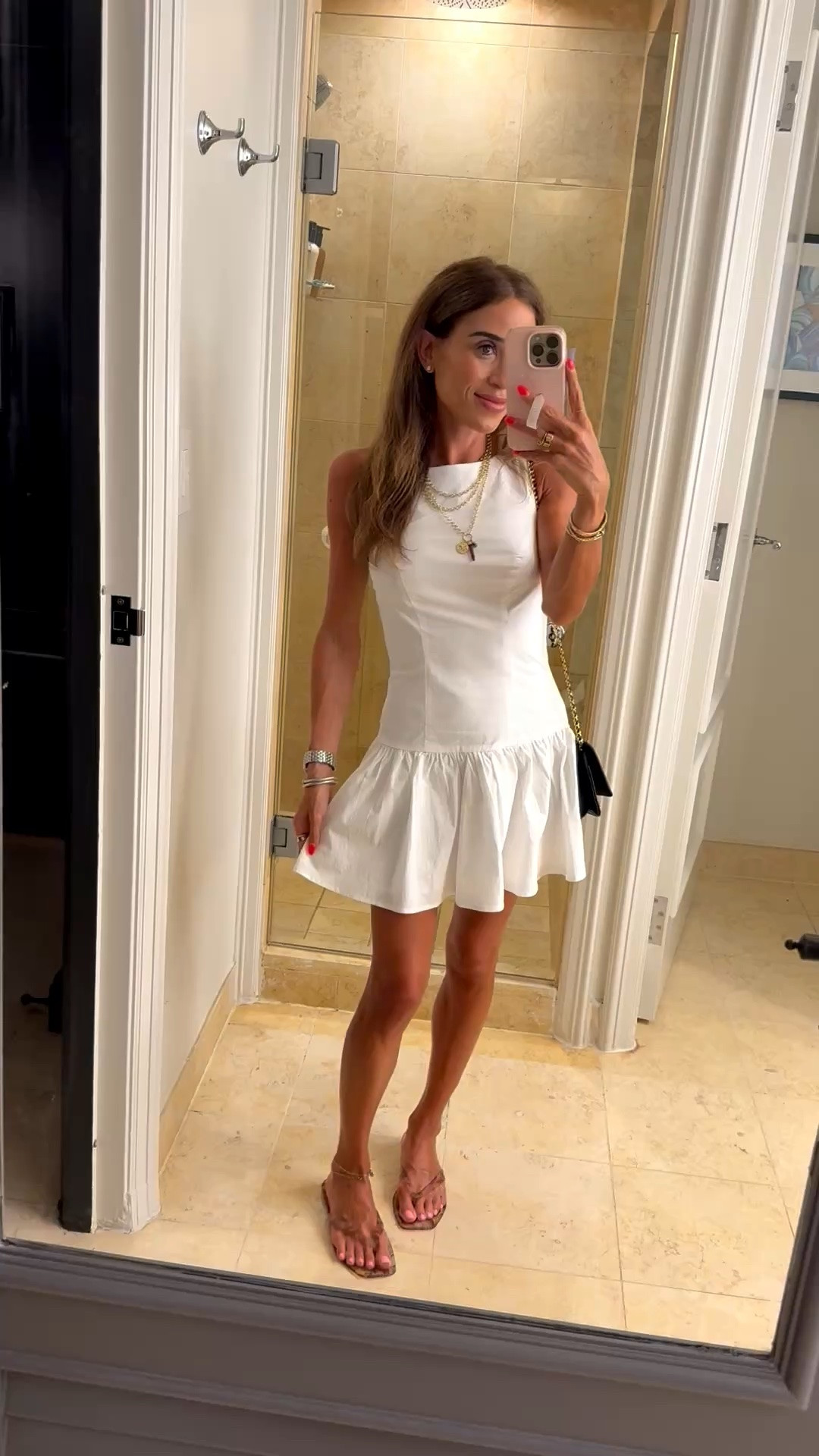 The cutest white dress love the ruffle hem wearing size 2
Vacation outfit idea

#LTKPetite #LTKTravel #LTKootd