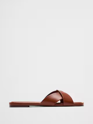 Vegan Leather Braided Sandal | Banana Republic Factory