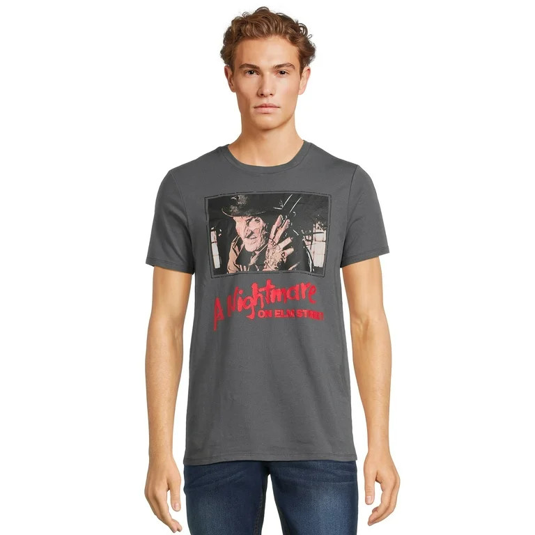 A Nightmare on Elm Street Men's Short Sleeve Graphic Tee, Sizes S-3XL | Walmart (US)