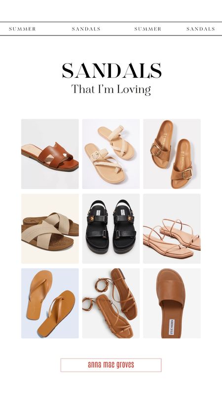 Summer sandals that I’m loving right now! Some of these I wore in Bora Bora and they were amazing. 

#LTKOver40 #LTKStyleTip
