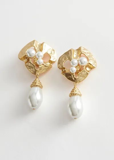 Pearl Pendant Earrings | & Other Stories (EU + UK)