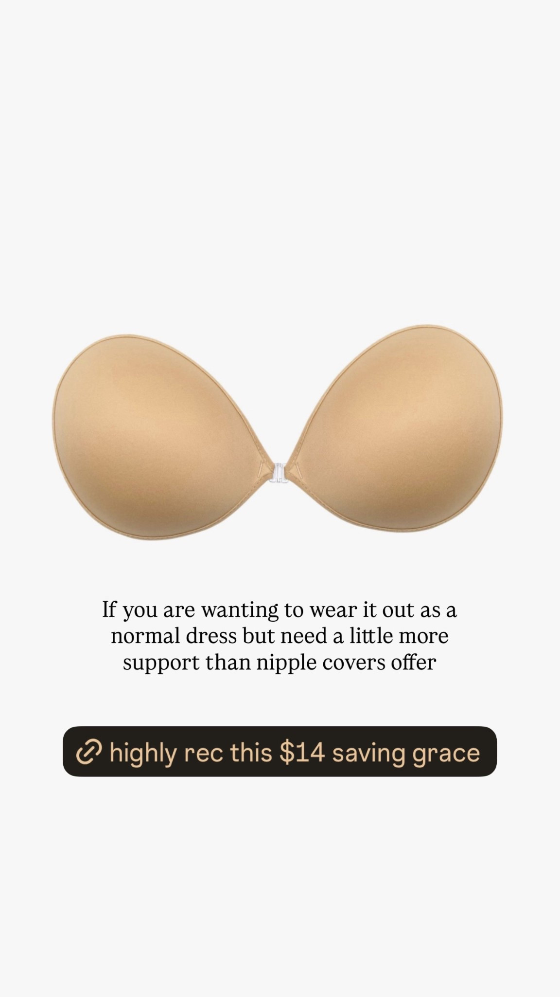 Strapless bra! 

#LTKootd #LTKSeasonal #LTKdayinmylife