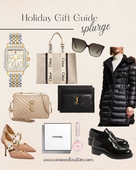 Holiday gift guide for her splurge 🎄🤍


Gifts for her, gifts for sister, gifts for bestfriend, gifts for mom, holiday gift guide for her, splurge gifts, YSL, Chanel, handbags , moncler , Chloe, watches , Jimmy Choo, Prada 

#LTKHoliday #LTKshoecrush #LTKGiftGuide
