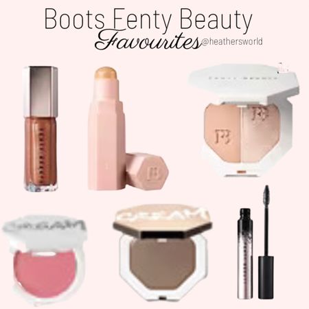 My favourites from Fenty Beauty at Boots 
Including glossbomb and kilowatt highlighter 



 #glossbomb #bootsmakeup #fentybeauty

#LTKbeauty #LTKunder50 #LTKunder100