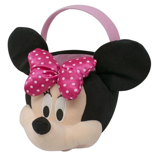 Disney Minnie Mouse Medium Plush Easter Basket | Walmart (US)