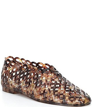 Steve Madden Grove Tortoise Print Jelly Slip On Flats - 9 | Dillard's