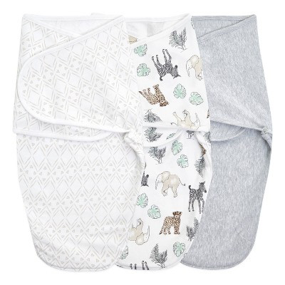 Aden + Anais Essentials Swaddle Blanket Neutral toile - S/M 3pk | Target