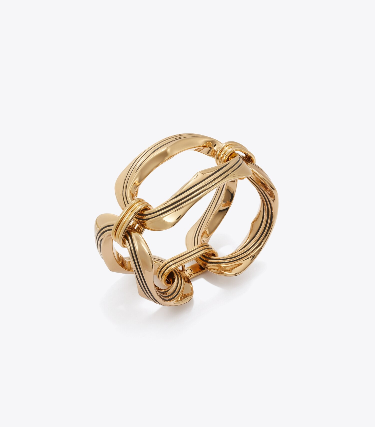 RUNWAY CARVED METAL BRACELET | Tory Burch (US)