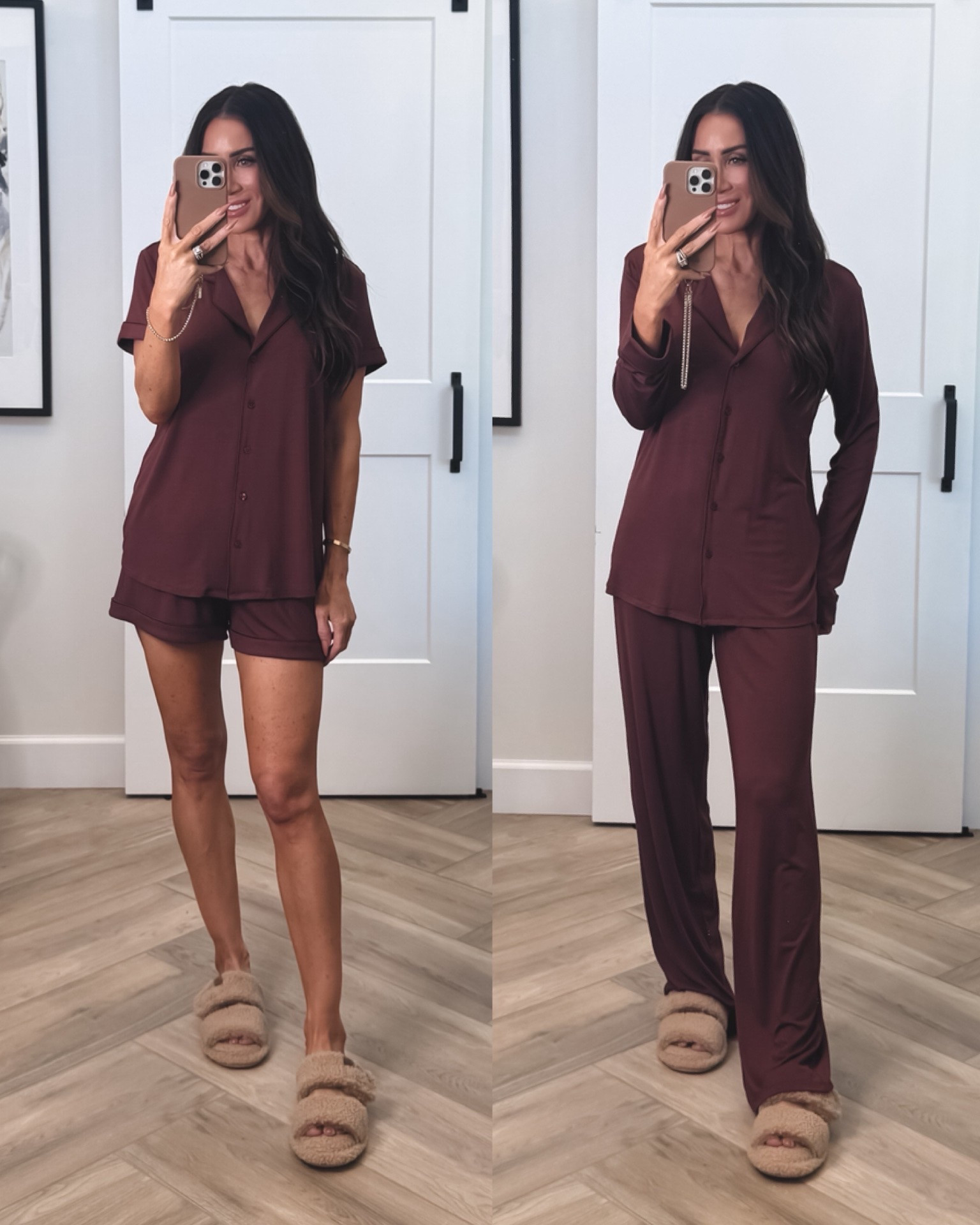 Up to 40% off Sale..My absolute favorite pajamas that I stock up on year after year are part of the Nordstrom Anniversary Sale. This color sold out the first few days last year and is back!!!. It starts tmrw for icon members .I wear a size small 
Add to your wishlist if shopping at a later date. They come in tons of colors 
 #sponsored

#LTKootd #LTKSaleAlert #LTKOver40