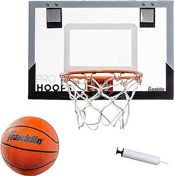 Franklin Sports Over The Door Mini Basketball Hoop - Slam Dunk Approved - Shatter Resistant - Acc... | Amazon (US)