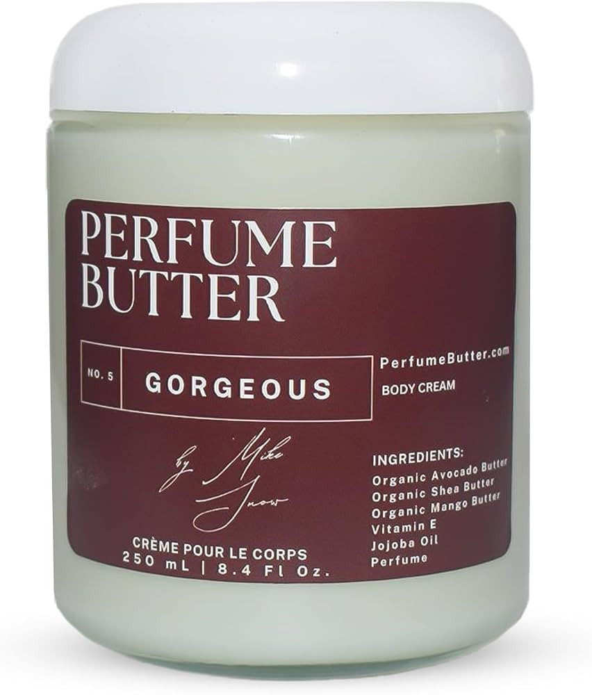 8.4 Fl. oz Perfume Butter – GORGEOUS | Hydrating Lasting Scented Body Butter with Pistachio, Ha... | Amazon (US)