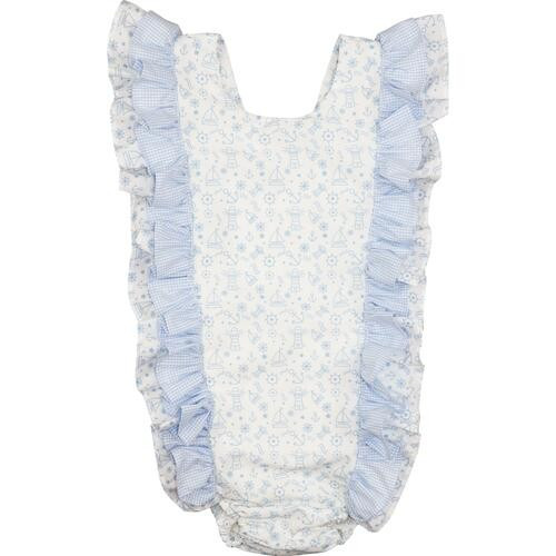 Blue And White Nautical Swimsuit - Shipping Mid-March | Cecil and Lou