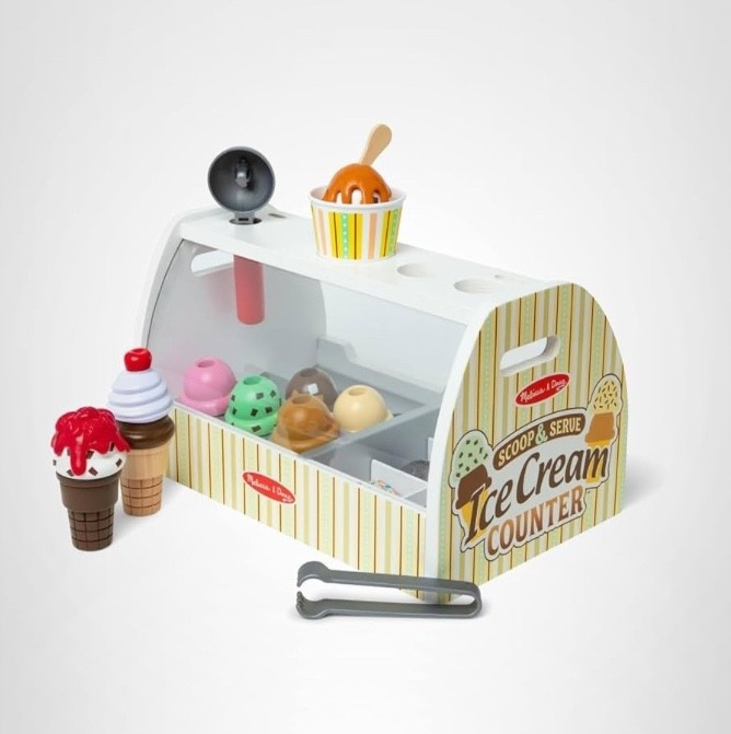 My kids have this toy and it is a favorite, and the quality is great.  It’s awesome for creative play as well as practicing with money, and it’s a great gift idea. 


#giftforkids #toddlergift #amazon #melissaanddoug #icecreamset #salefinds 

#LTKSaleAlert #LTKFindsUnder50 #LTKKids