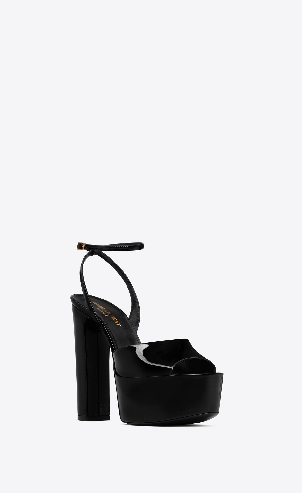 jodie platform sandals in patent leather | Saint Laurent Inc. (Global)