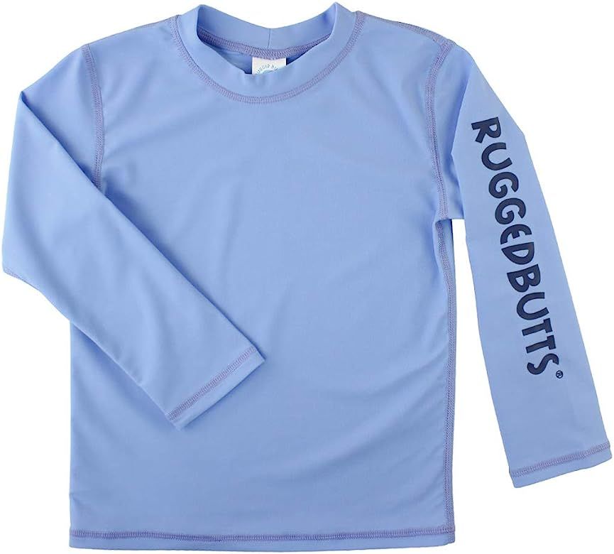 RUGGEDBUTTS Baby/Toddler Boys Long Sleeve Rash Guard Swim Shirt w/UPF 50+ | Amazon (US)