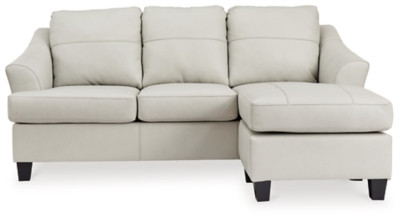Genoa Leather Sofa Chaise | Ashley