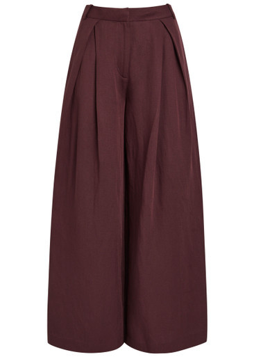 Astrid wide-leg trousers | Harvey Nichols