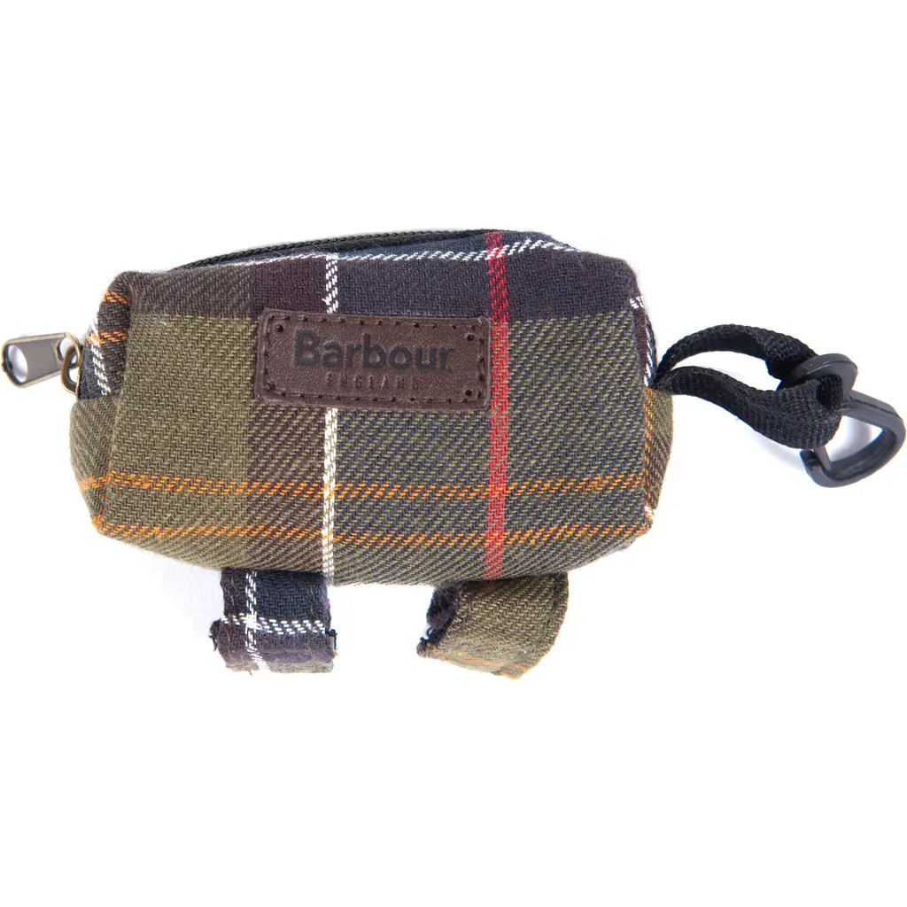 Barbour Tartan Poop Bag Dispenser in Classic Tartan at Nordstrom | Nordstrom