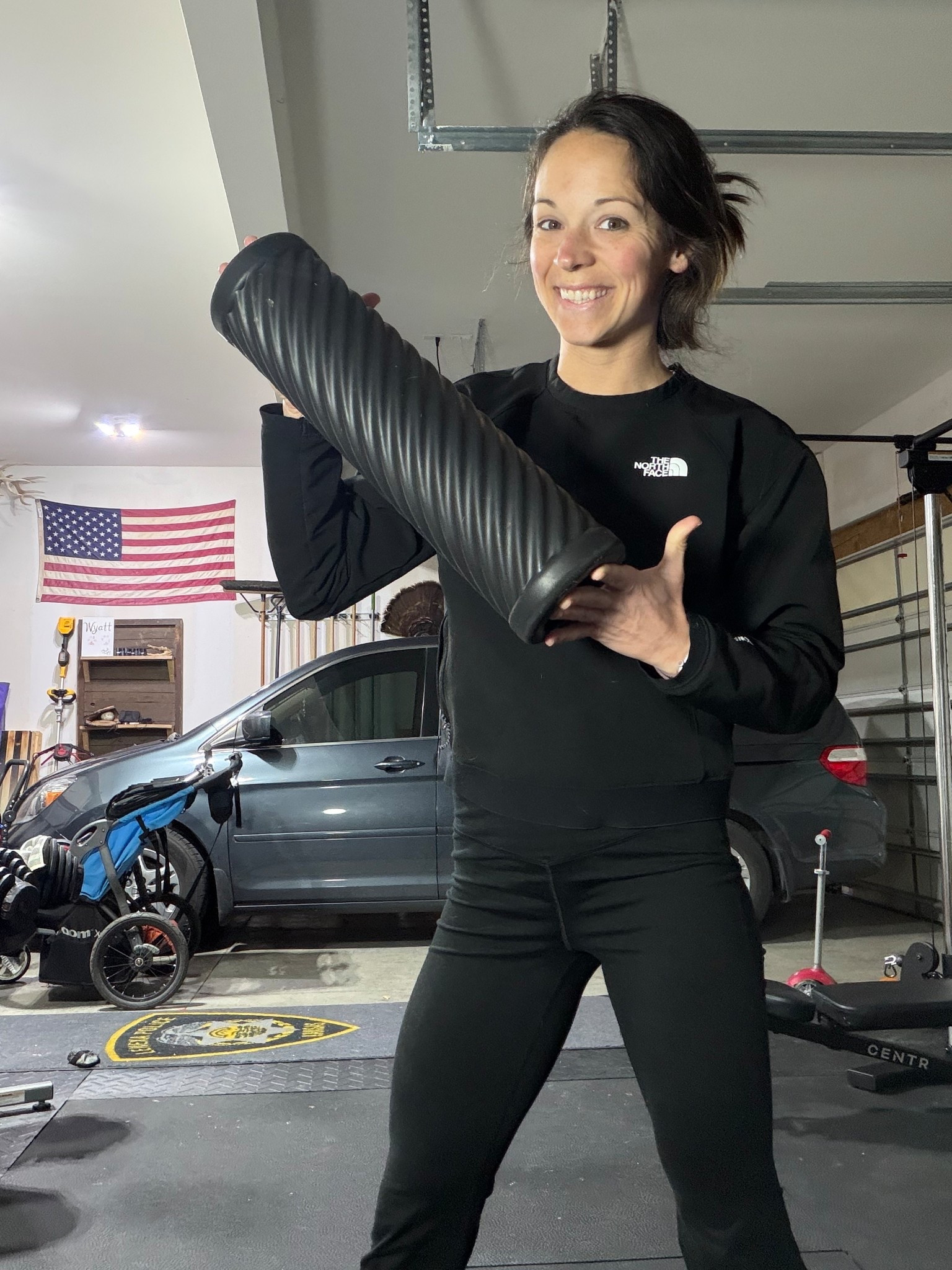 Similar foam roller to the one I have and love! #mobility #yoga #stretching