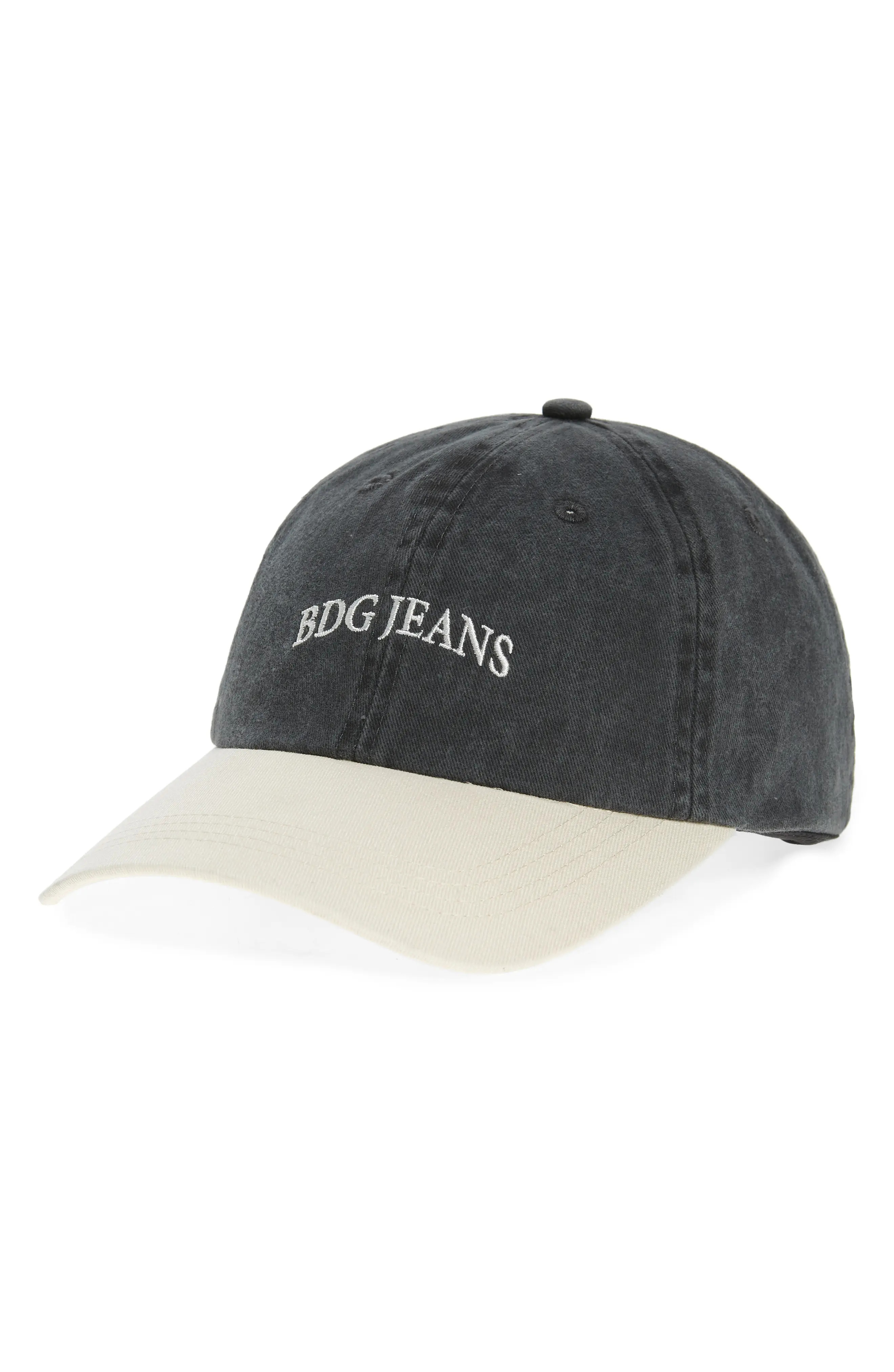 Women's Bdg Urban Outfitters Embroidered Baseball Cap - Black | Nordstrom