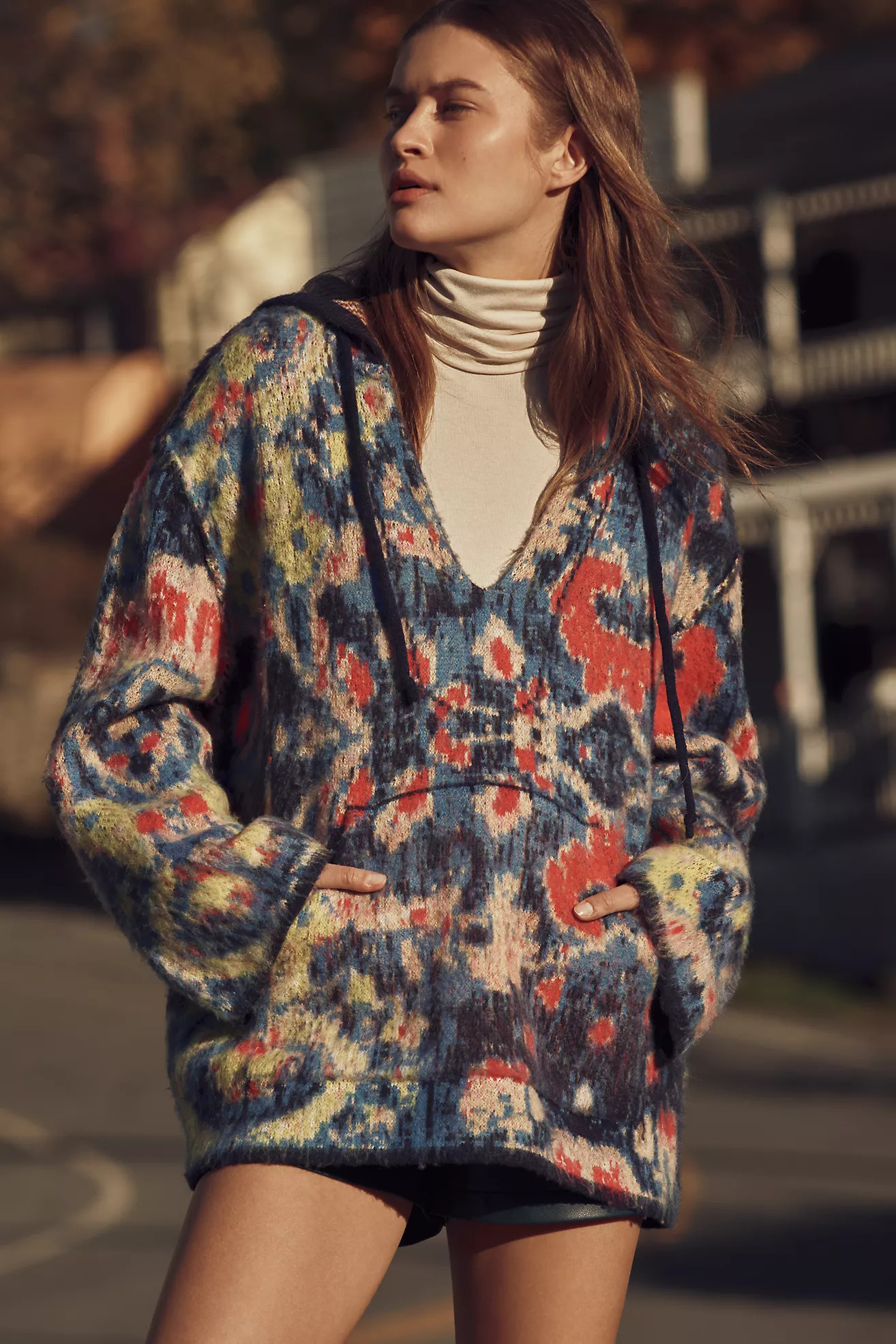 By Anthropologie Relaxed Hooded Sweater | Anthropologie (US)