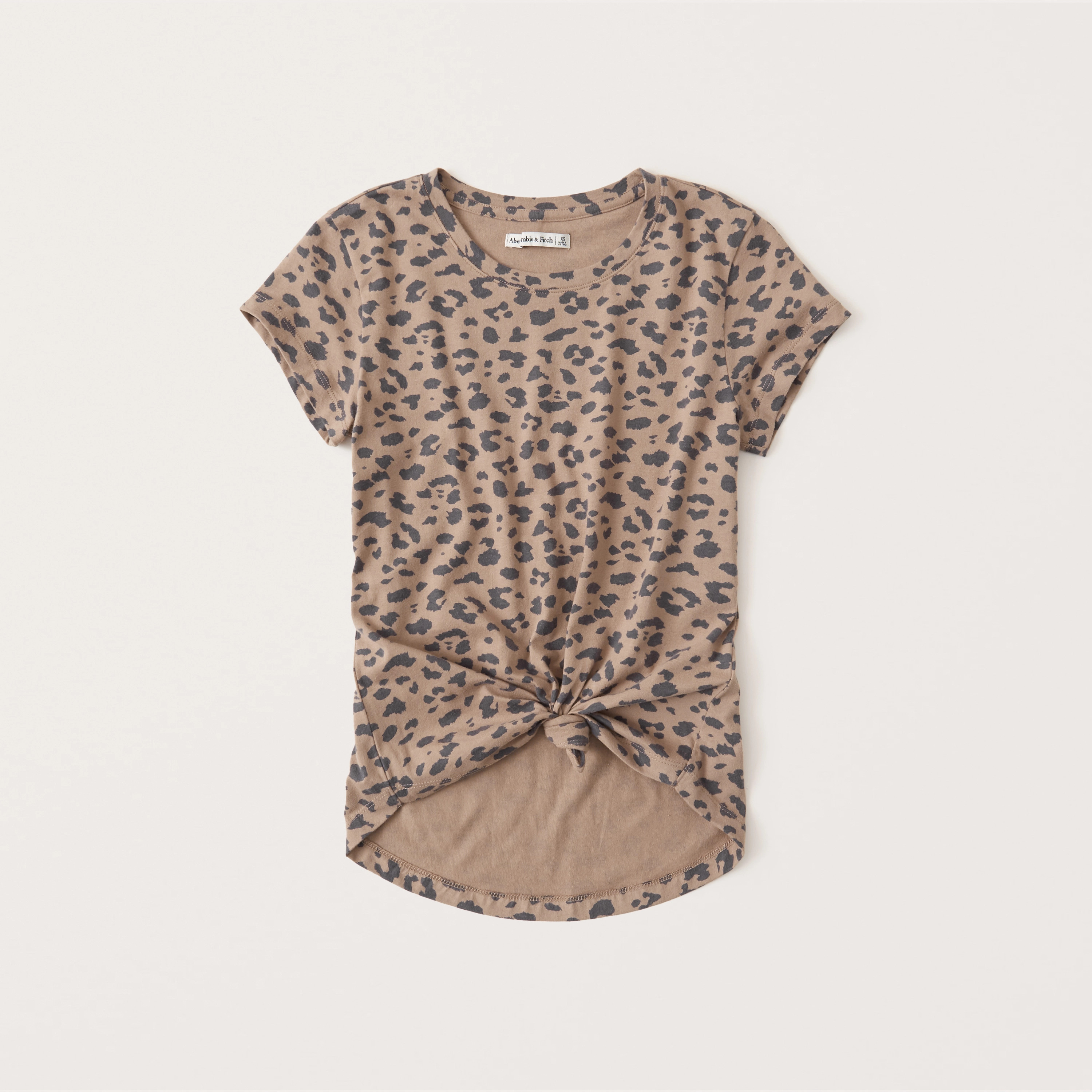 Knotted Crew Tee | Abercrombie & Fitch (US)